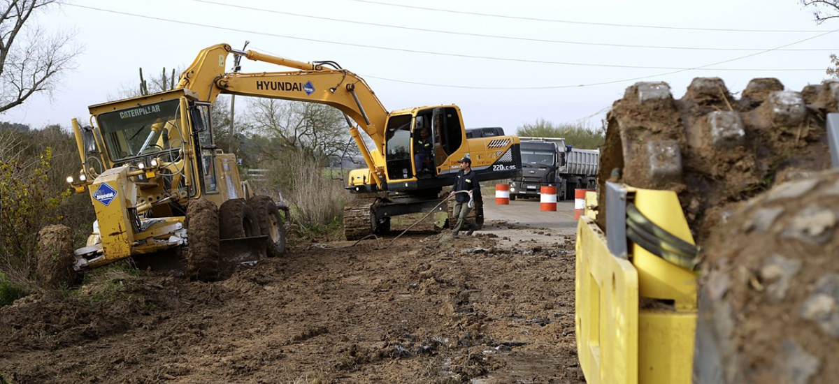 Satisfacción de Cascallares por el inicio de la obra de la Ruta 16